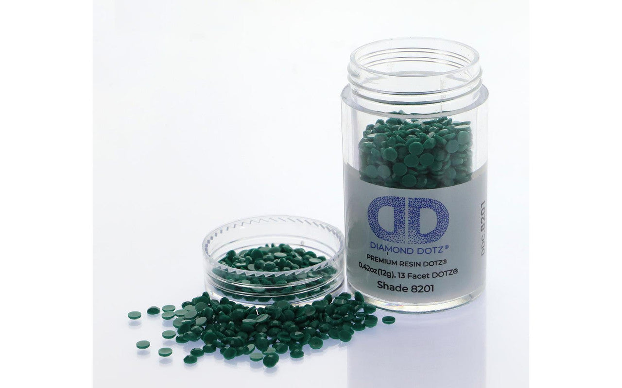 Gemas Diamond Dotz Freestyle 2,8 mm 12 g Azul oscuro Verde 8201
